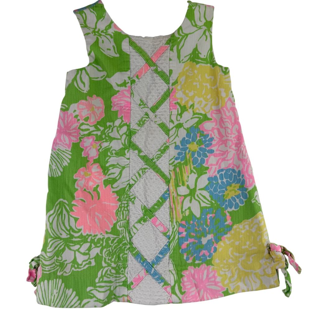 Lilly Pulitzer Girl's Little Lilly Classic Shift Dress Dress Size 2